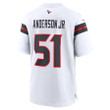Will Anderson Jr. 51 Houston Texans Game Jersey - Men, White