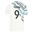 Jerry Tuwai 9 Fiji Sevens Rugby Home Olympic Games Paris 2024 Jersey - White