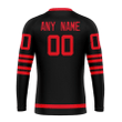 New Jersey Devils Special Blackout Design Custom All Over Print Sweater - Black