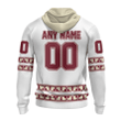 Arizona Coyotes Special Whiteout Custom All Over Printed Pullover Hoodie - White