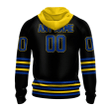 St. Louis Blues Special Blackout Design Custom All Over Printed Pullover Hoodie - Black
