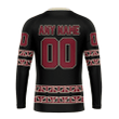 Arizona Coyotes Special Blackout Design Custom All Over Print Sweater - Black