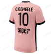 Ousmane Dembélé 10 Paris Saint-Germain 2024/25 Third Men Jersey - Pink