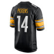 George Pickens 14 Pittsburgh Steelers Game Men Jersey - Black