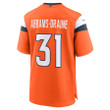 Kris Abrams-Draine 31 Denver Broncos Team Game Men Jersey - Orange
