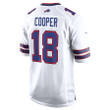 Amari Cooper 18 Buffalo Bills Game Men Jersey - White