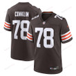 Jack Conklin 78 Cleveland Browns Team Game Men Jersey - Brown