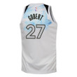 Rudy Gobert 27 Minnesota Timberwolves 2024/25 Swingman Player YOUTH Jersey - City Edition - White