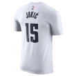 Nikola Jokić 15 Denver Nuggets 2024/25 City Edition Name & Number T-Shirt - White