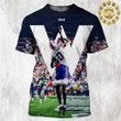 Buffalo Bills Vs Seattle Seahawks W Big Dubs All Over Printed T-Shirt - Navy