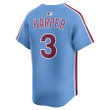 Bryce Harper 3 Philadelphia Phillies Alternate Limited Player Men Jersey - Light Blue