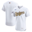 Los Angeles Dodgers 2025 Gold Collection Elite Men Jersey - White
