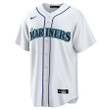 Luke Raley 20 Seattle Mariners Home Men Jersey - White