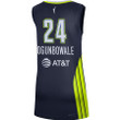Arike Ogunbowale 24 Dallas Wings Unisex 2025 WNBA Draft Explorer Edition Victory Player Jersey - Navy