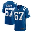 Luke Tenuta 67 Indianapolis Colts Team Game Men Jersey - Royal