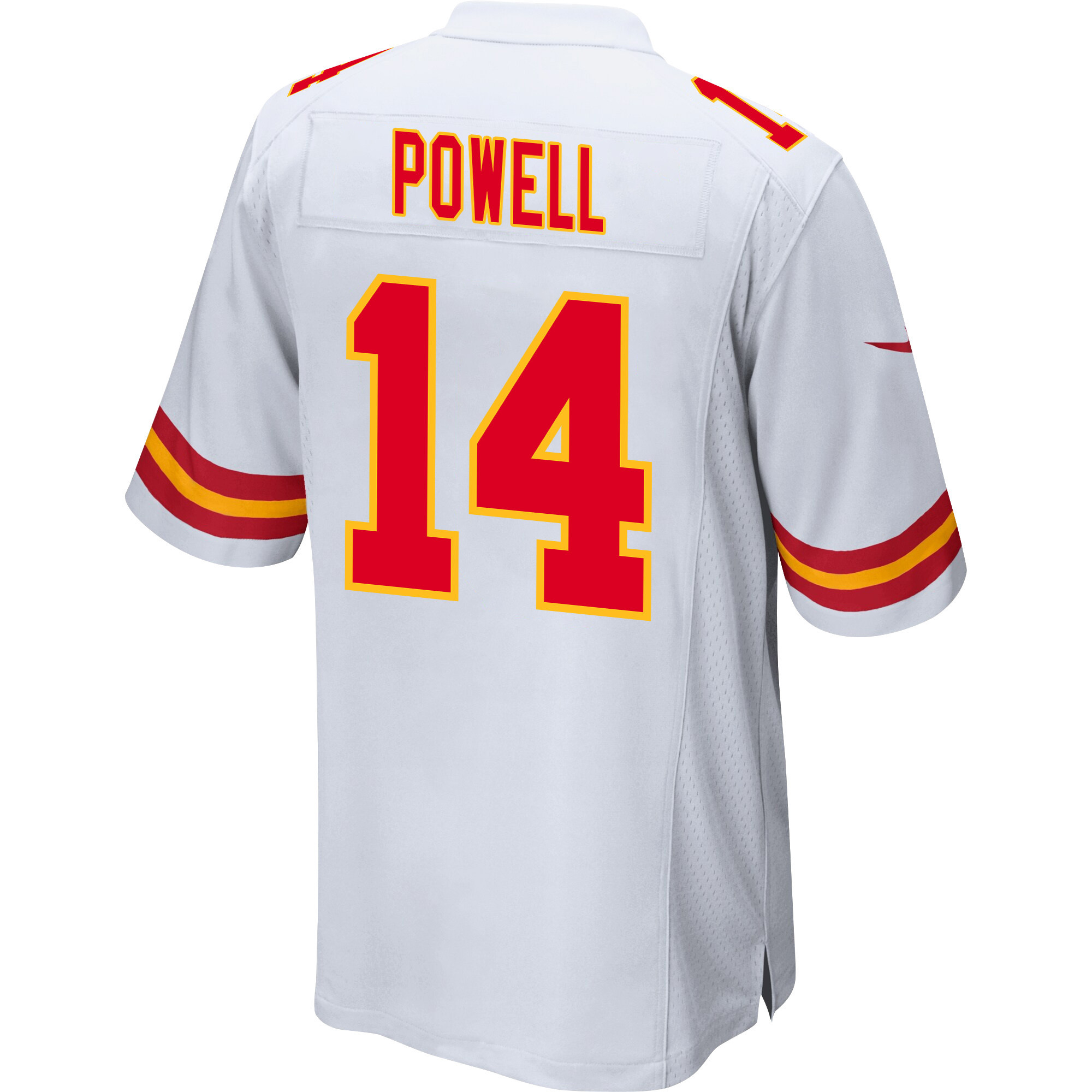 Cornell Powell 14 Kansas City Chiefs Super Bowl LVIII Champions 4X Game Men Jersey - White