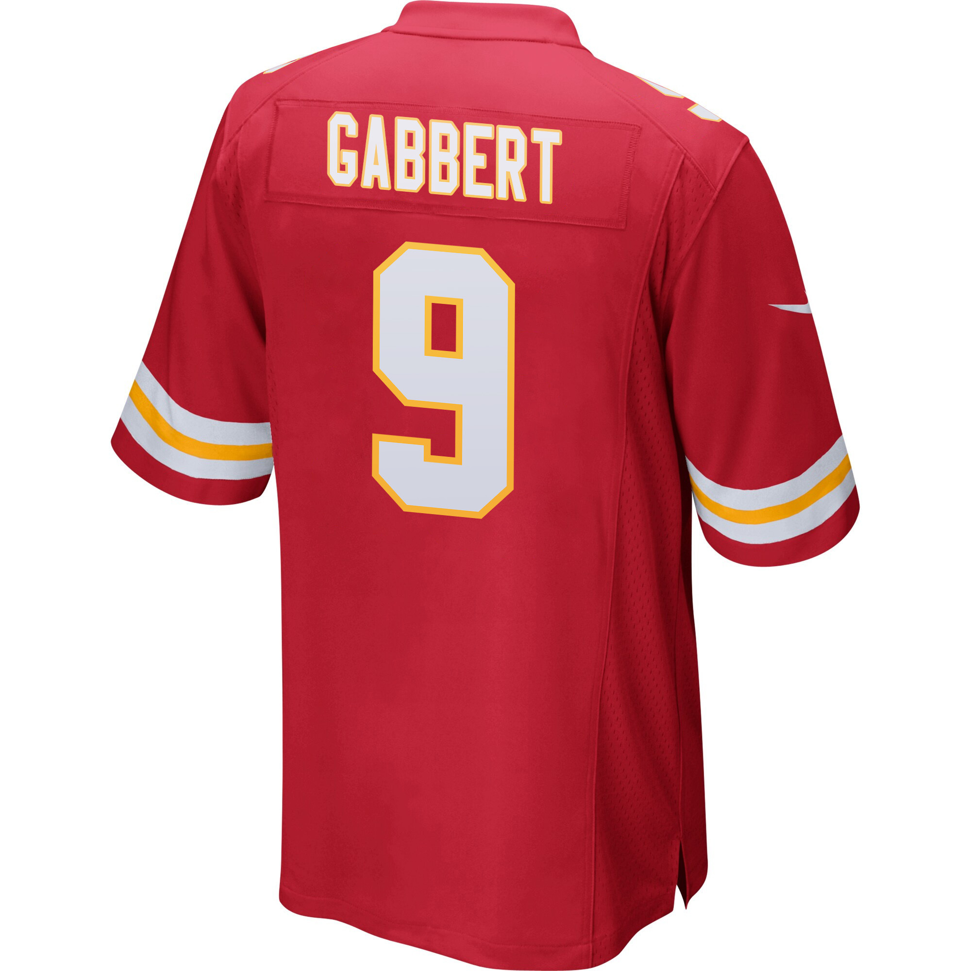 Blaine Gabbert 9 Kansas City Chiefs Super Bowl LVIII Champions 4X Game Men Jersey - Red