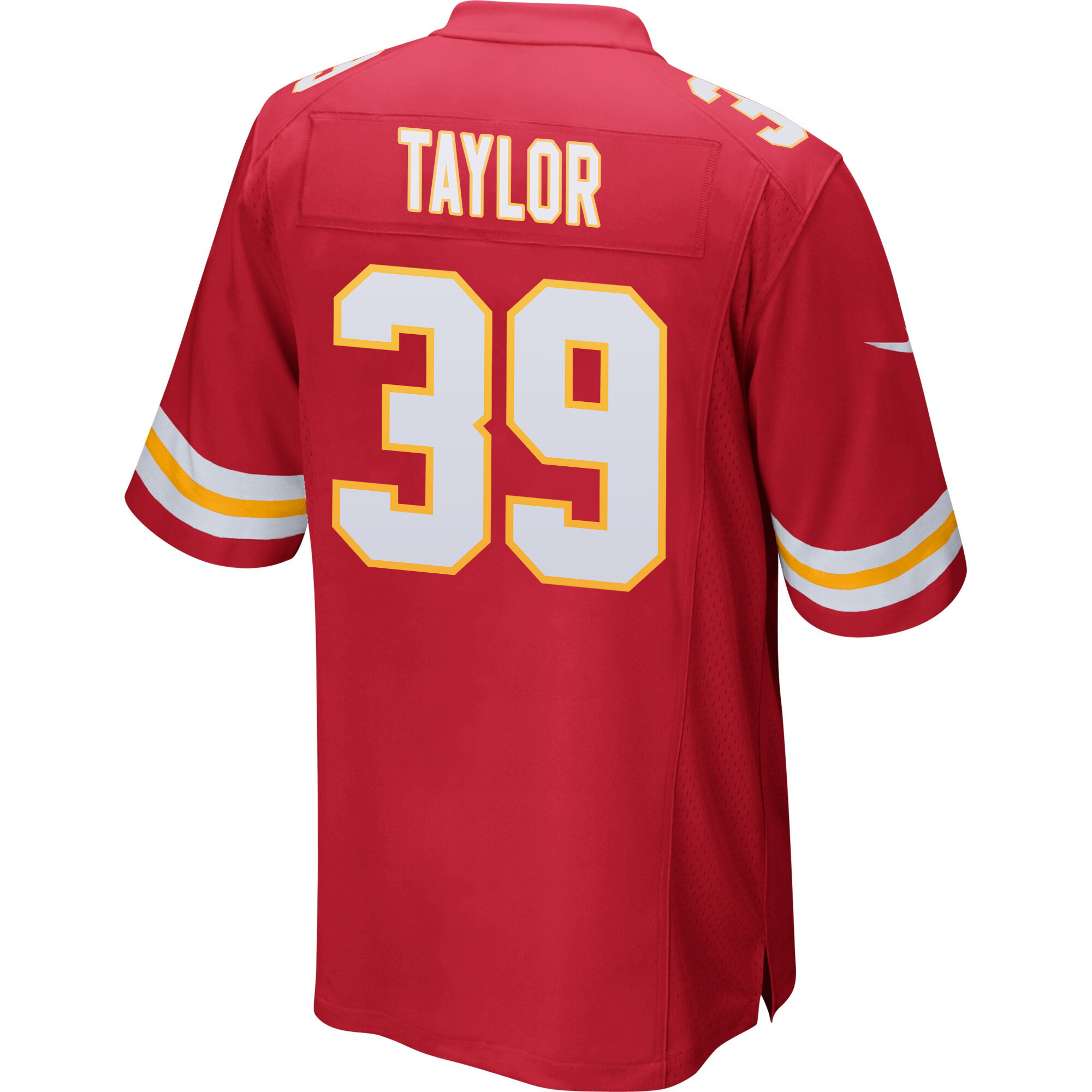 Keith Taylor 39 Kansas City Chiefs Super Bowl LVIII Champions 4X Game Men Jersey - Red