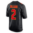 Joshua Williams 2 Kansas City Chiefs Super Bowl LVIII Champions 4X Fashion Game Men Jersey - Carbon Black