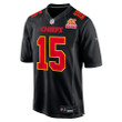 Patrick Mahomes 15 Kansas City Chiefs Super Bowl LVIII Champions 4X Fashion Game Men Jersey - Carbon Black