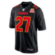 Chamarri Conner 27 Kansas City Chiefs Super Bowl LVIII Champions 4X Fashion Game Men Jersey - Carbon Black