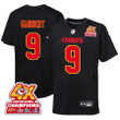 Blaine Gabbert 9 Kansas City Chiefs Super Bowl LVIII Champions 4X Fashion Game YOUTH Jersey - Carbon Black