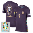 Harry Kane 9 England Superstar England 2024/25 Away Stadium Football Jersey - YOUTH Jersey
