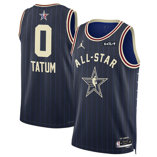 Jayson Tatum 0 2024 NBA All-Star Game Swingman Men Jersey - Navy
