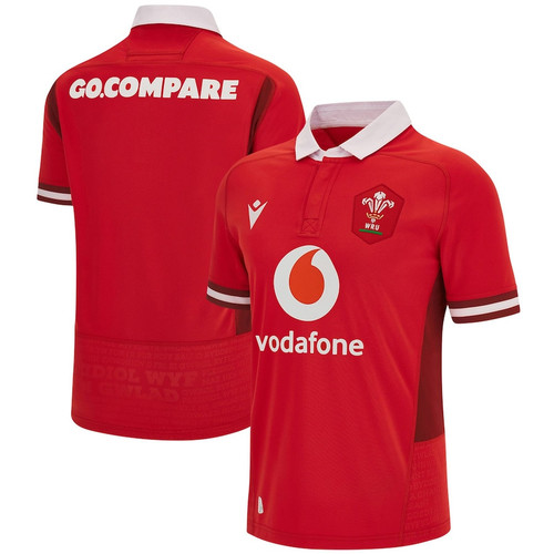 Wales Rugby Rb 2023/24 Home Men Jersey - Red