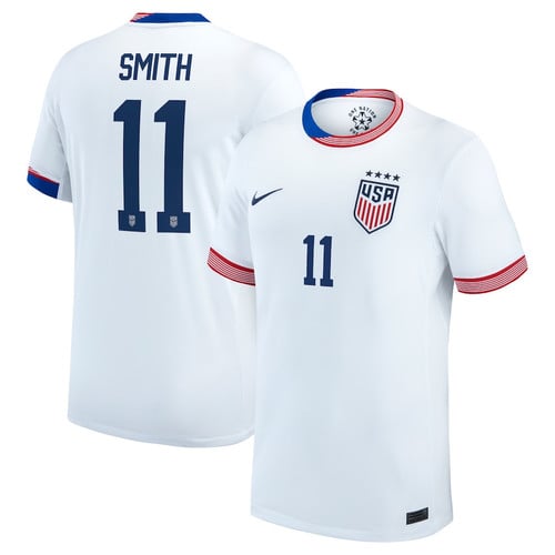 Sophia Smith 11 USWNT 2024 Home Men Jersey - White