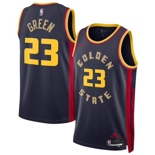 Draymond Green 23 Golden State Warriors Unisex 2024/25 Swingman Player Jersey - City Edition - Navy