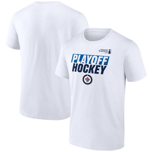 Winnipeg Jets 2025 Stanley Cup Playoffs Breakout T-Shirt - White