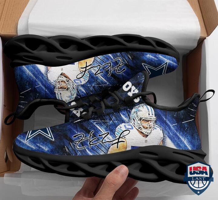 Zack Martin Dallas Cowboys 3D Max Soul Sneaker Shoes