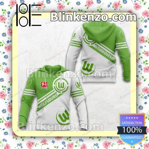 VfL Wolfsburg Bundesliga 3D Printed Pullover Hoodie
