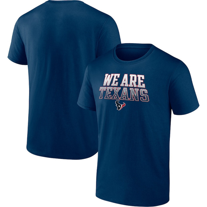 Houston Texans We Are Texans Heavy Hitter T-Shirt - Navy