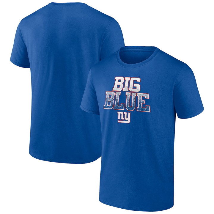 New York Giants Big Blue Heavy Hitter T-Shirt - Royal