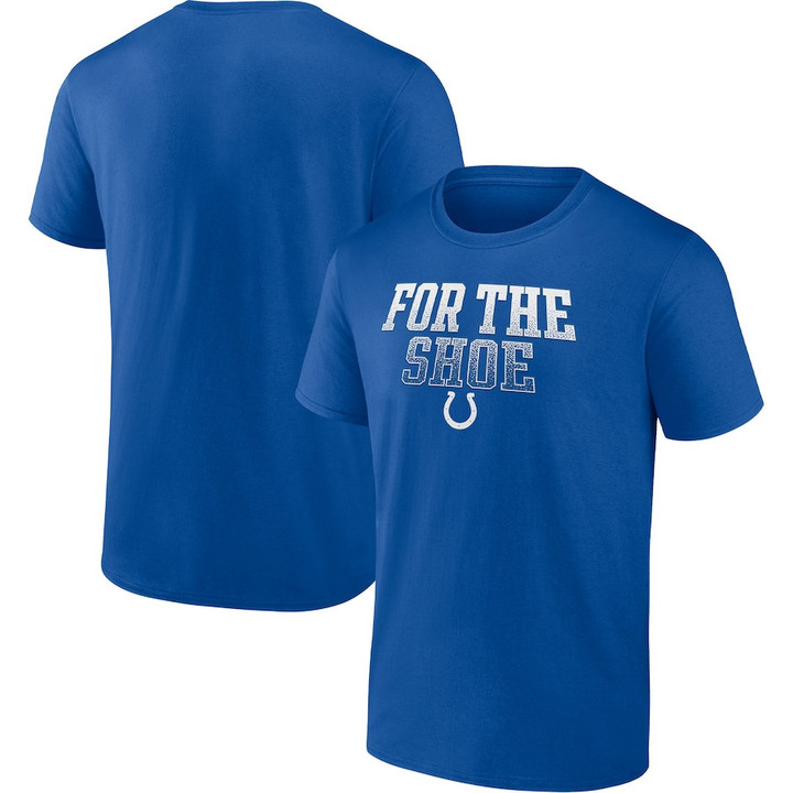 Indianapolis Colts For The Shoe Heavy Hitter T-Shirt - Royal