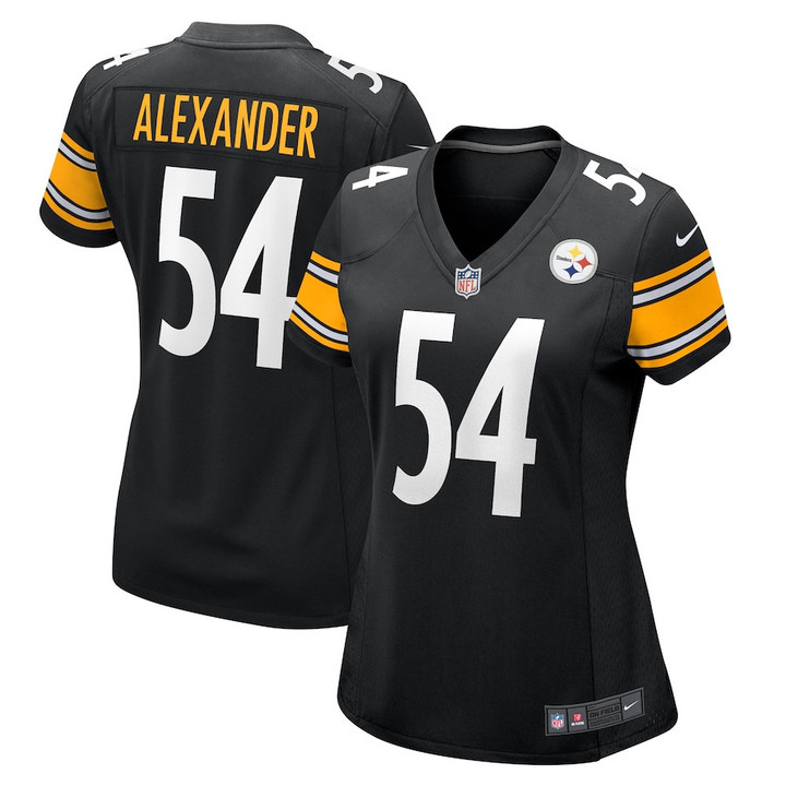 Kwon Alexander 54 Pittsburgh Steelers Women Game Jersey - Black