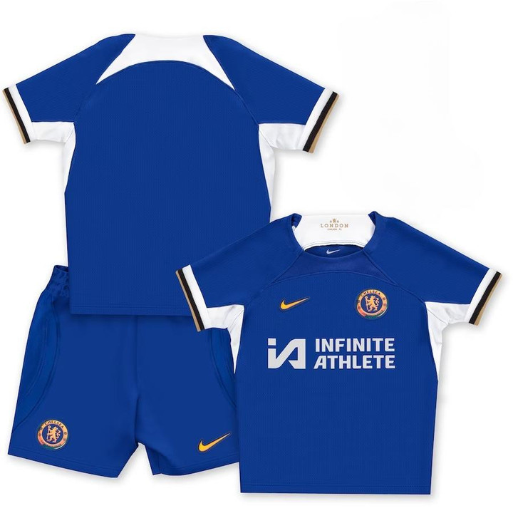 Chelsea 2023-24 Home Stadium YOUTH Kit Jersey - Blue
