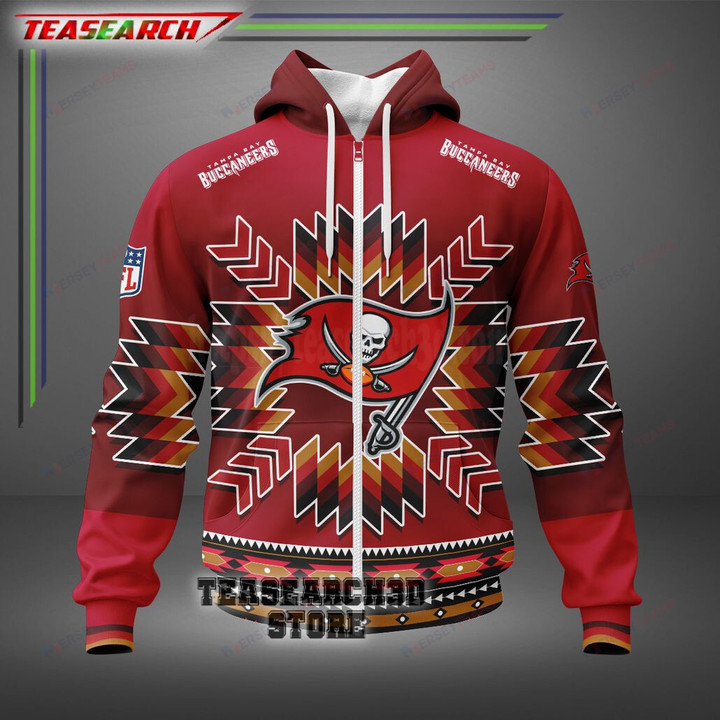 Tampa Bay Buccaneers Custom 3D Printed Ugly Zip Hoodie