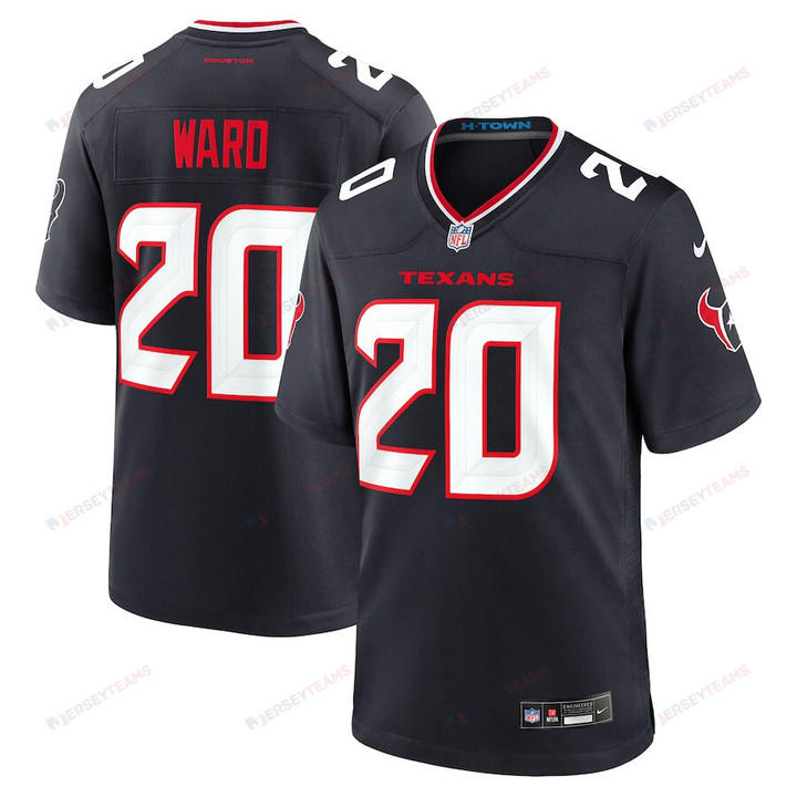 Jimmie Ward 20 Houston Texans Team Game Men Jersey - Navy