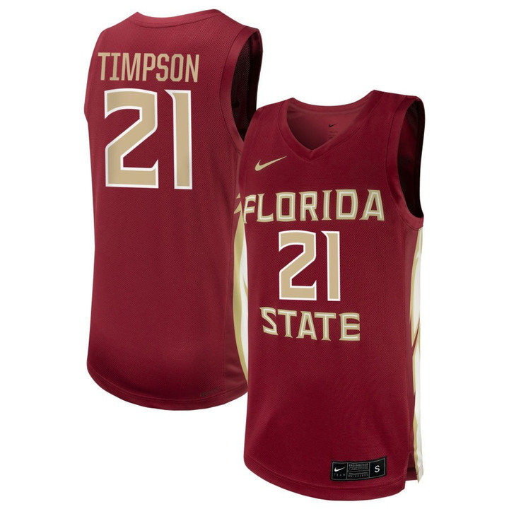 Makayla Timpson 21 Florida State Seminoles Unisex NIL Women's Basketball Jersey - Garnet