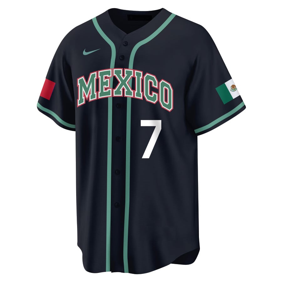 Youth's Mexico Baseball 2023 World Baseball Classic Jersey – All S -  Bustlight