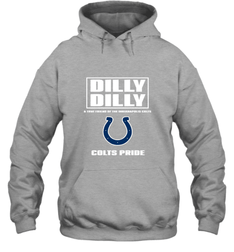 A True Friend Of The Colts Hoodie - Graphite Heather