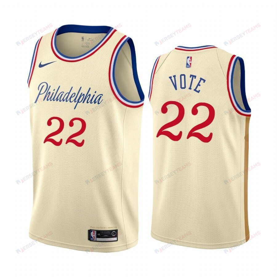 Matisse Thybulle Vote 76ers City Jersey