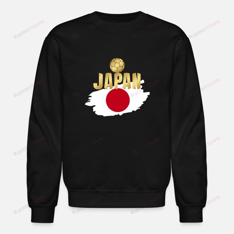 Japan Qatar World Cup 2022 Pullover Sweatshirt - Black