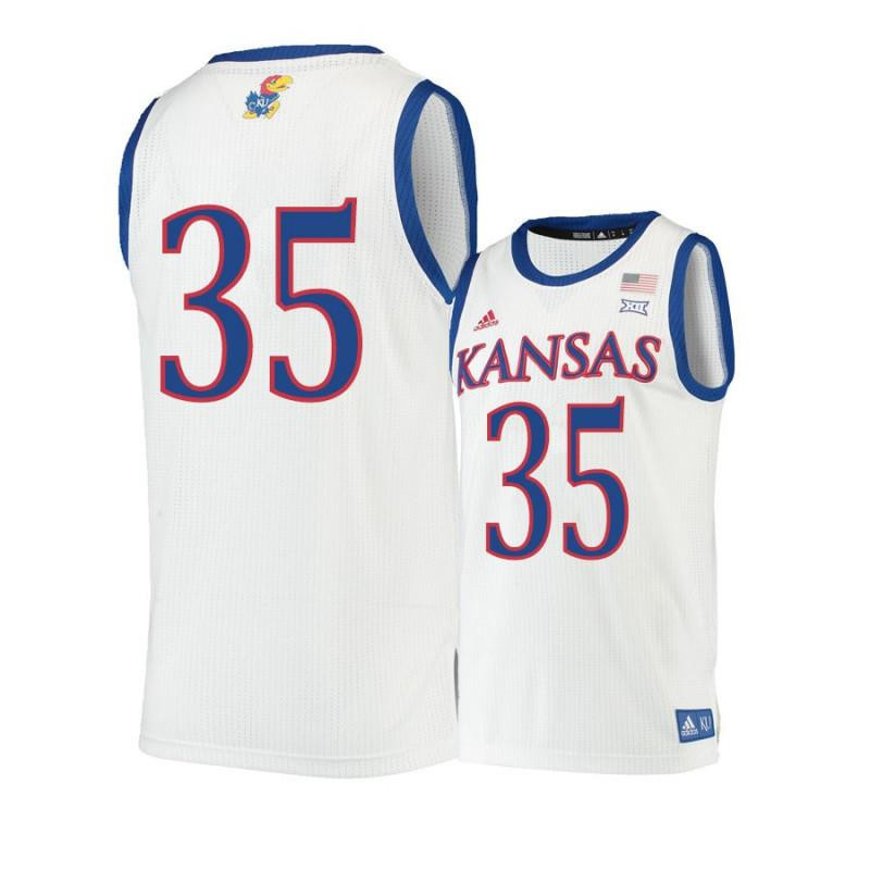 Men 35 Udoka Azubuike Beige Kansas Jayhawks Basketball Jersey