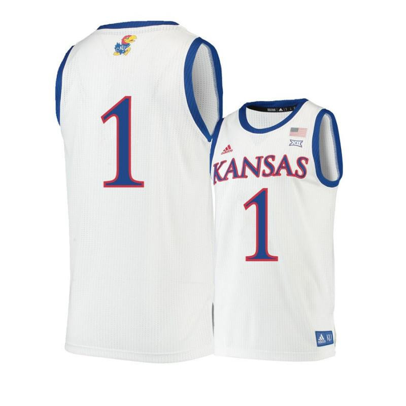 Men 1 Dedric Lawson Beige Kansas Jayhawks Basketball Jersey