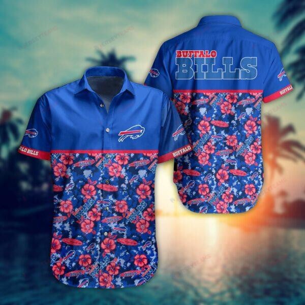 Buffalo Bills Floral And Surf Board Summer – Hawaiian Shirt