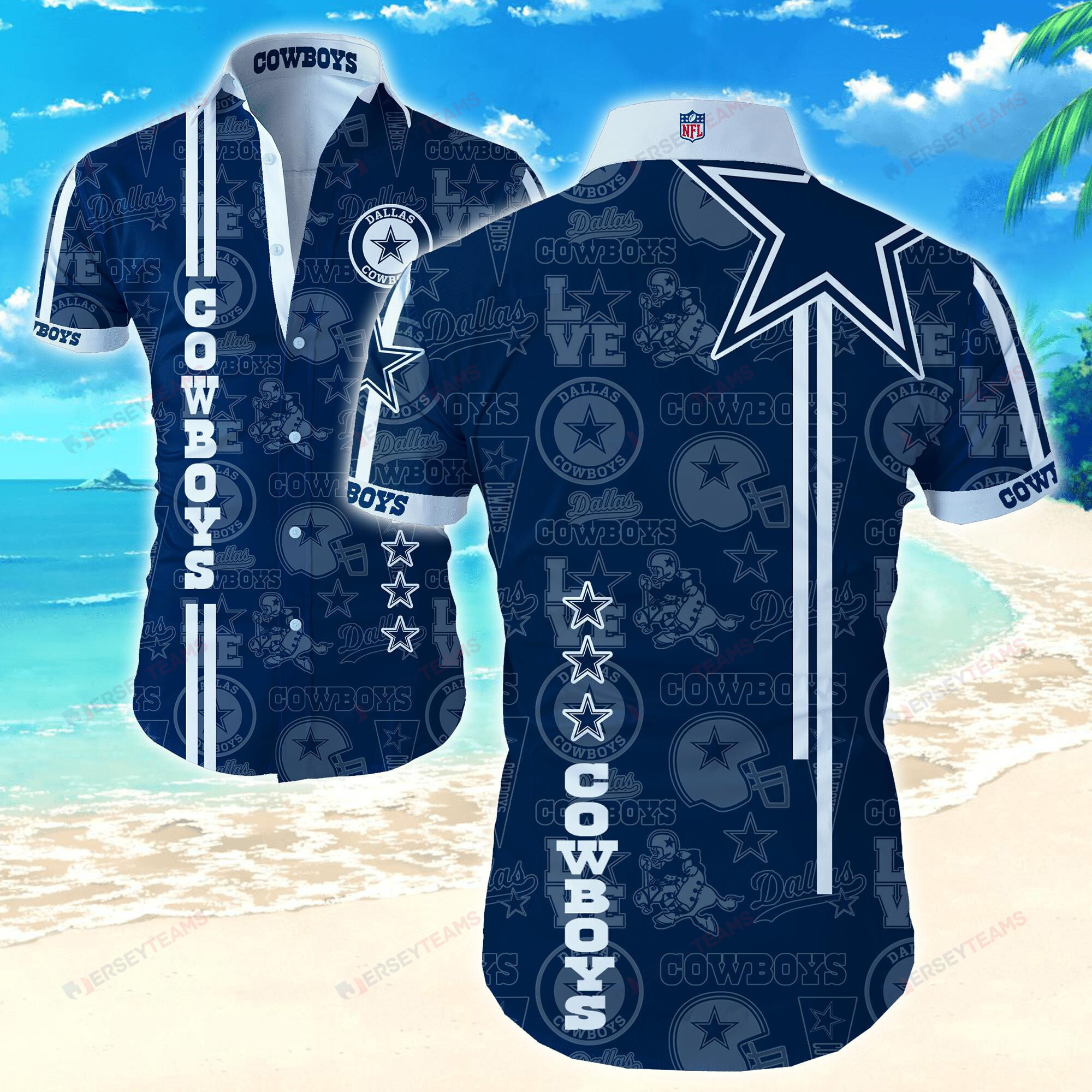 Dallas Cowboys Hawaiian Shirt Aloha Shirts